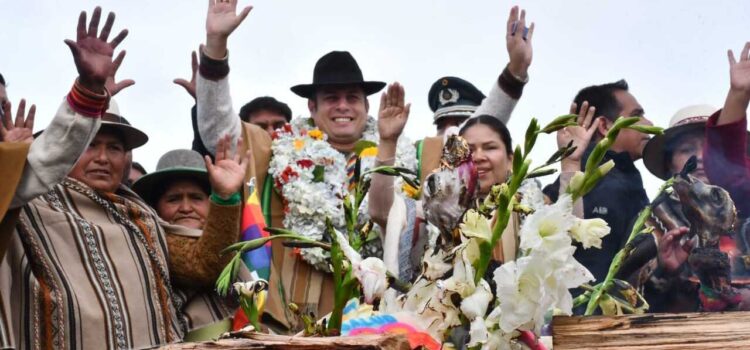 Lara advierte en Santa Cruz sobre desconocimiento de Paz en acto del 22 de enero