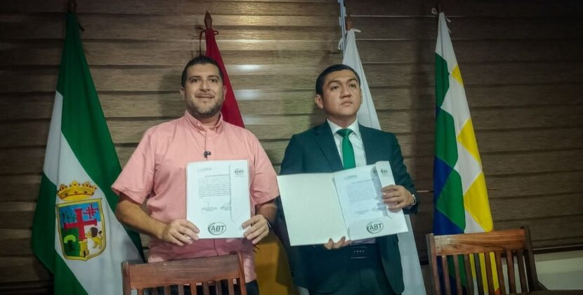 ABT y Consejo de la Magistratura firman convenio para fortalecer cooperación en Bolivia