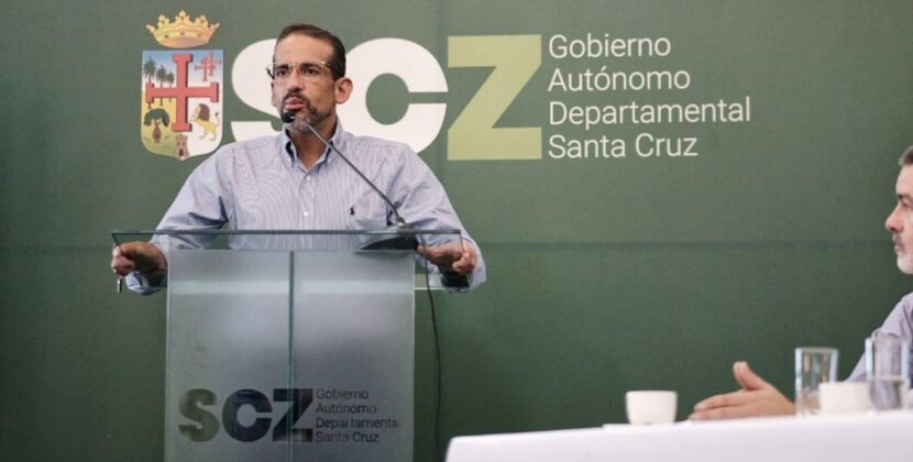 Camacho anuncia inicio en pocas horas del plan para desalojar predios tomados en Santa Cruz