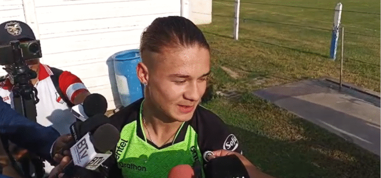 Lucas Macazaga anuncia su motivación y aguerrida actitud ante México en La Paz