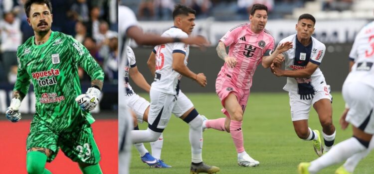 Viscarra sorprende a Messi en la Noche Blanquiazul en Lima