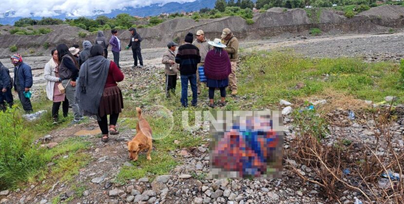 Encuentran sin vida a mujer de 60 años arrastrada por río en Quillacollo