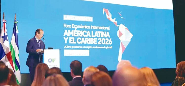 Presidente Paz impulsa tres bilaterales en foro de la CAF en Panamá