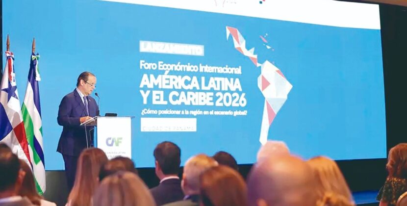 Presidente Paz impulsa tres bilaterales en foro de la CAF en Panamá