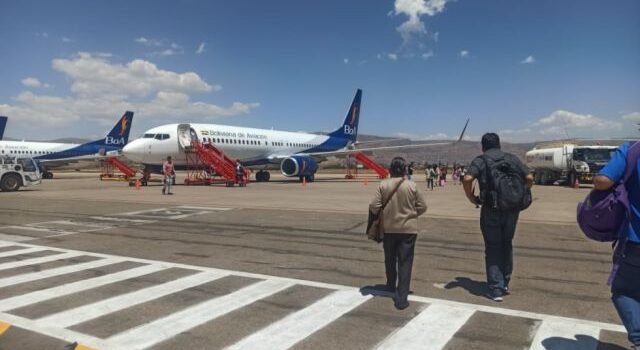 Tarija confirma tener la tercera tarifa aérea más cara del país en 2024