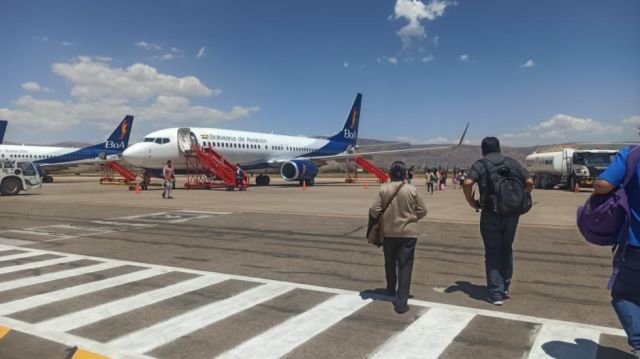 Tarija confirma tener la tercera tarifa aérea más cara del país en 2024