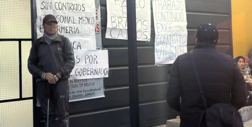 Instituto Nacional de Oftalmología en La Paz retoma atención tras paro por recontratación