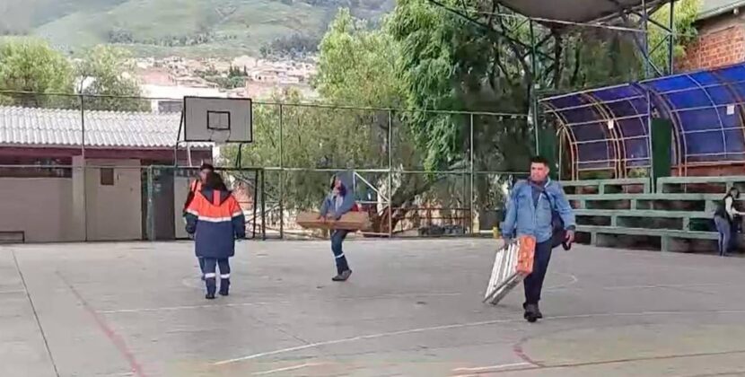 Cochabamba impulsa mantenimiento en escuelas con avance del 75 por ciento antes de clases