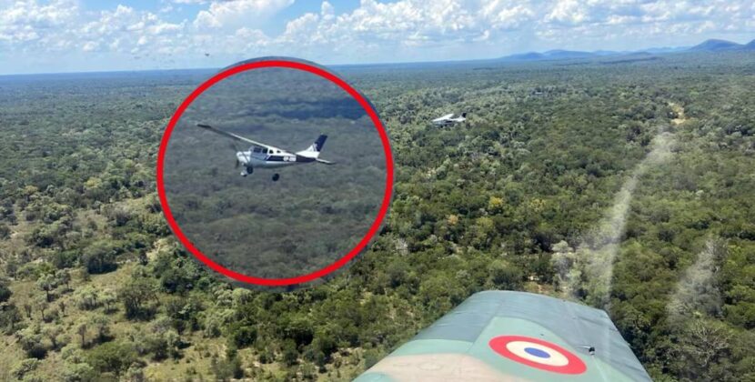 Paraguay detecta y persigue aeronave ilícita con matrícula boliviana en su espacio aéreo