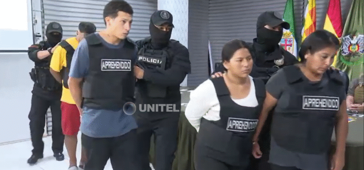 Santa Cruz revela operación de banda que realizaba robos en zona de la Bimodal