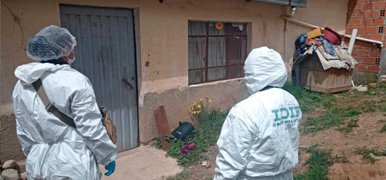 Fiscalía investiga en La Paz la muerte de una mujer y detiene a su esposo como sospechoso