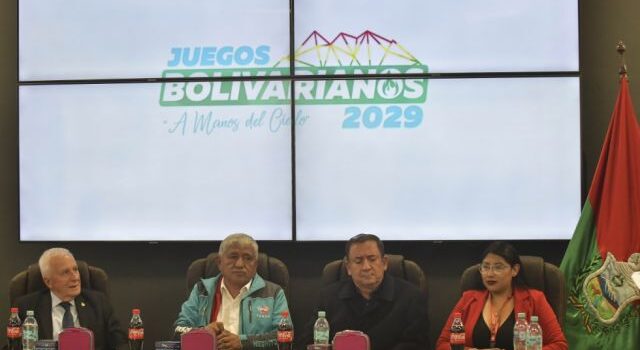 La Paz confirma su perfil para ser sede de los Juegos Bolivarianos 2025