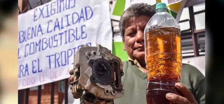 Gobierno de Bolivia confirma fallas en mezcla de etanol anhidro y gasolina