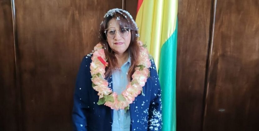 El Concejo de Potosí elige a Josefina Cruz como nueva alcaldesa