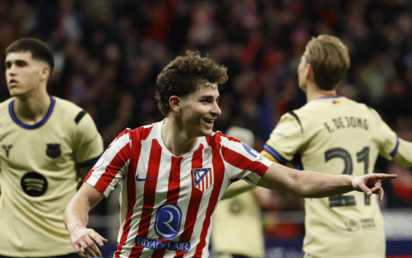 Atlético de Madrid aplasta al Barcelona en Copa del Rey y avanza a semifinales