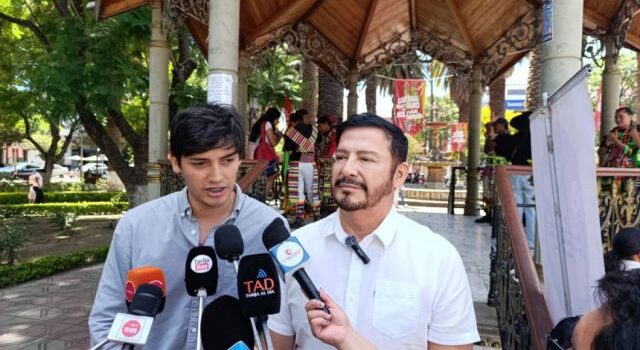 Richard Rocha presenta a Galo Gallardo como nuevo vocero del PDC en Tarija