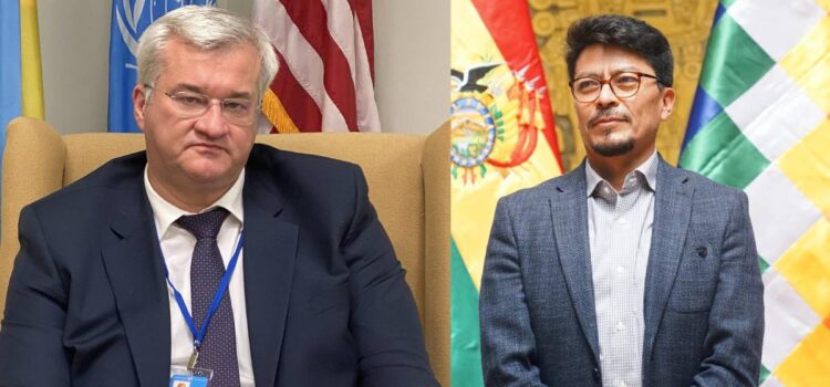 Ucrania destaca diálogo con canciller boliviano como primer paso para retomar contacto