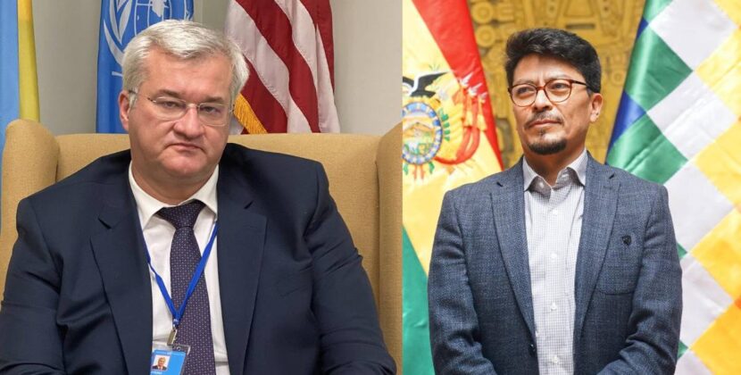 Ucrania destaca diálogo con canciller boliviano como primer paso para retomar contacto