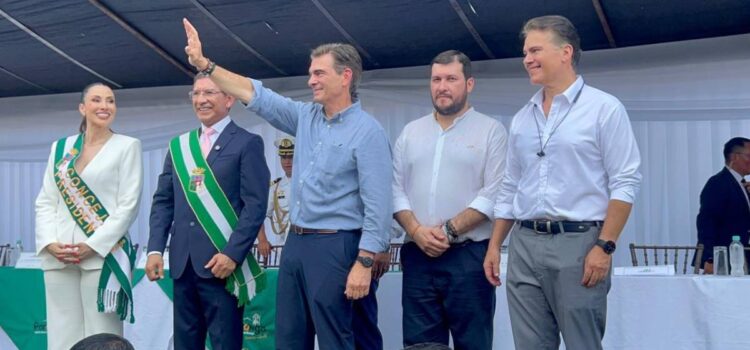 Paz anuncia financiamiento del BID para planta de agua en Porongo