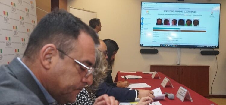 Tribunales electorales sortean 200634 jurados para elecciones subnacionales de marzo