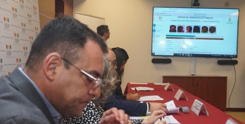 Tribunales electorales sortean 200634 jurados para elecciones subnacionales de marzo