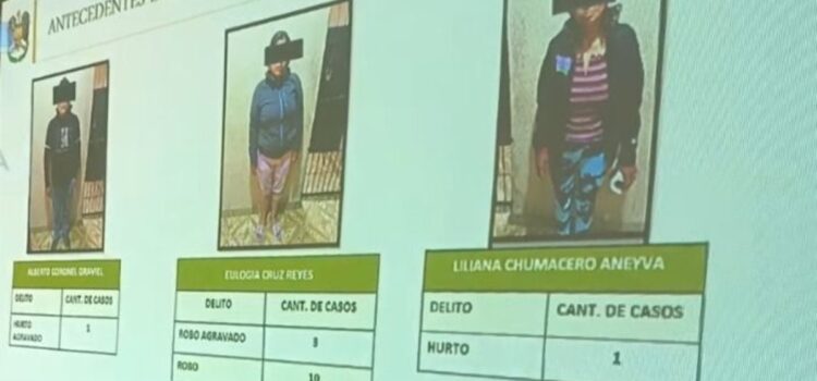 Policía de Santa Cruz detiene a ladrona con 35 antecedentes tras ataque con espuma