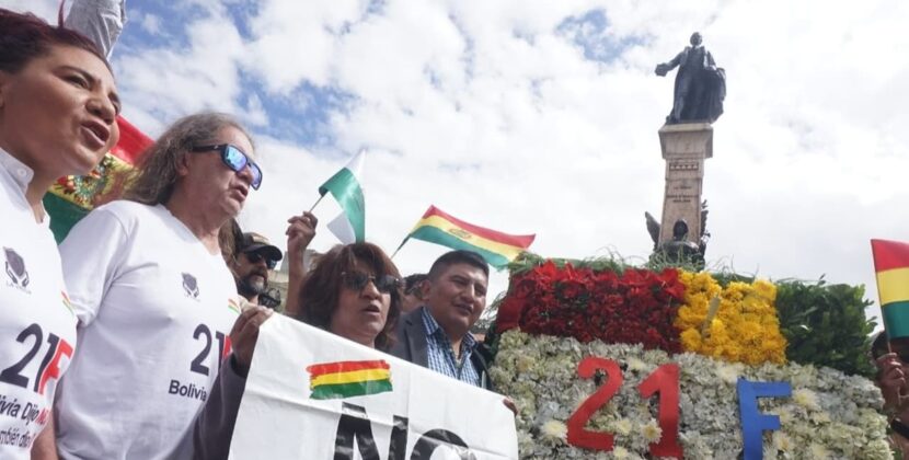 Organizaciones sociales de Bolivia advierten sobre impunidad en el respeto al voto a diez años del 21F