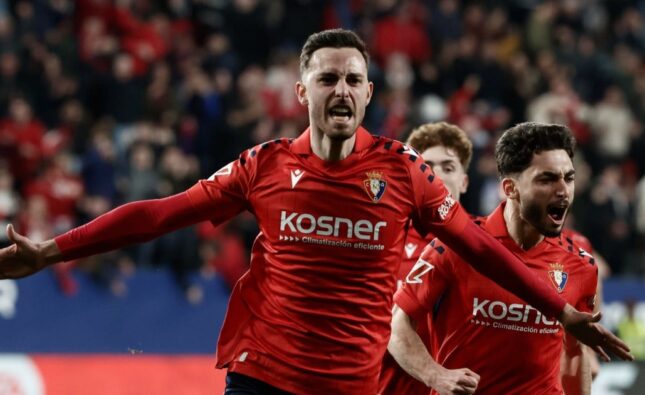 Osasuna frena al Real Madrid en Pamplona y amenaza su liderato en La Liga