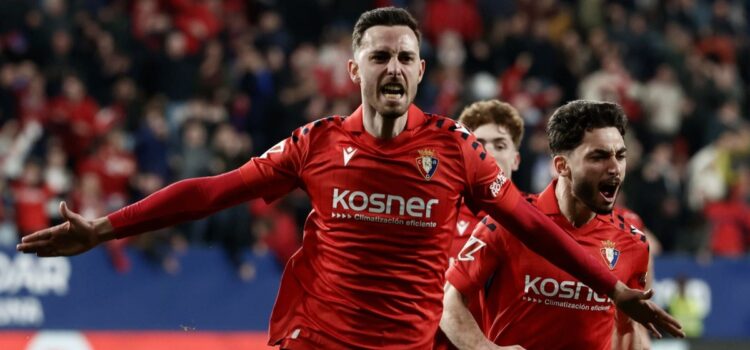Osasuna frena al Real Madrid en Pamplona y amenaza su liderato en La Liga