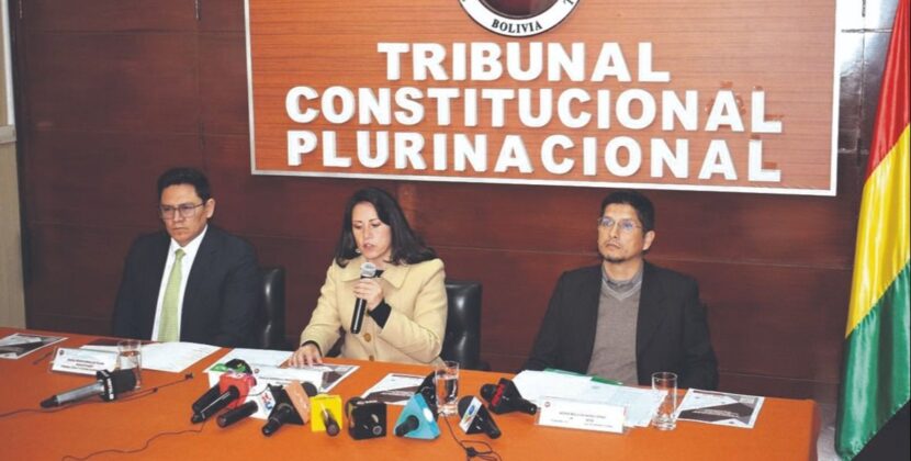 Tribunal Constitucional impulsa ley para resolver 18000 causas pendientes en Bolivia