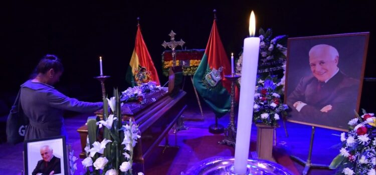 David Santalla confirma su último adiós en el Cementerio General de La Paz