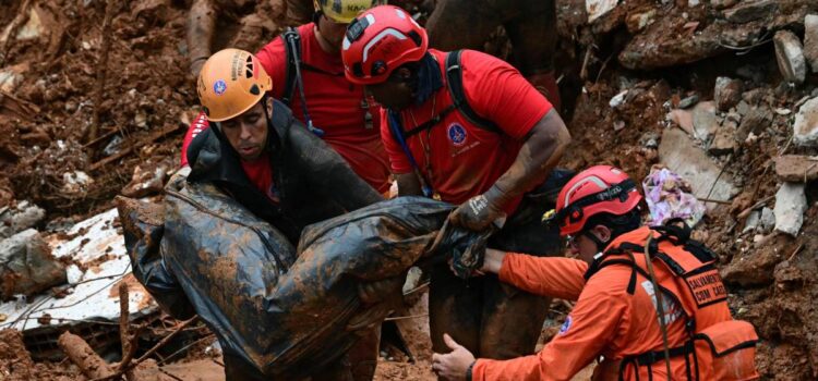 Brasil confirma 29 muertos y decenas desaparecidos por lluvias intensas