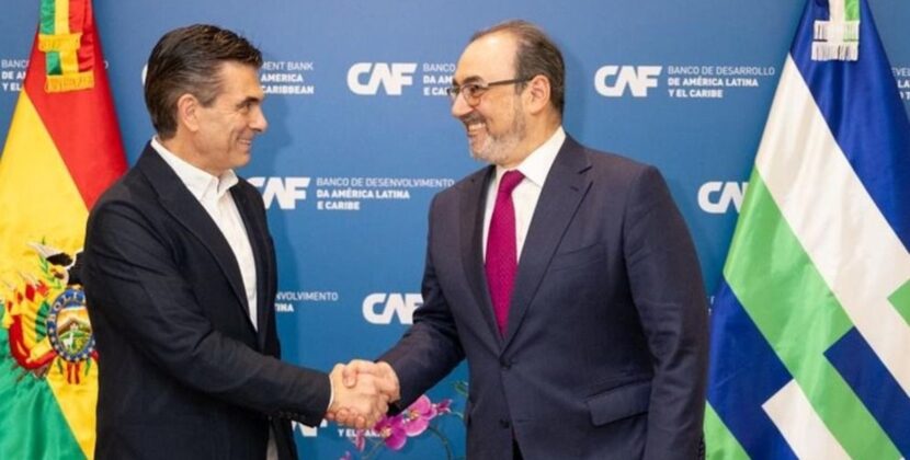 Presidente de la CAF llega a Bolivia este miércoles y anuncia proyectos clave