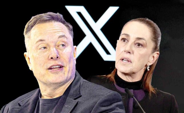 Claudia Sheinbaum analiza demandar a Elon Musk por vincularla con carteles y narcos en México
