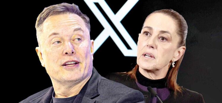 Claudia Sheinbaum analiza demandar a Elon Musk por vincularla con carteles y narcos en México