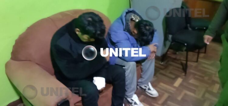 Policía de Viacha aprehende a dos acusados por asesinato de repartidor y busca a cinco más