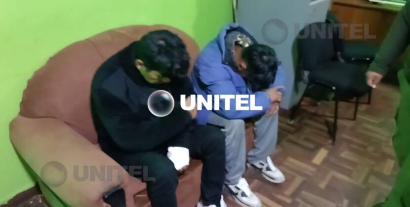 Policía de Viacha aprehende a dos acusados por asesinato de repartidor y busca a cinco más