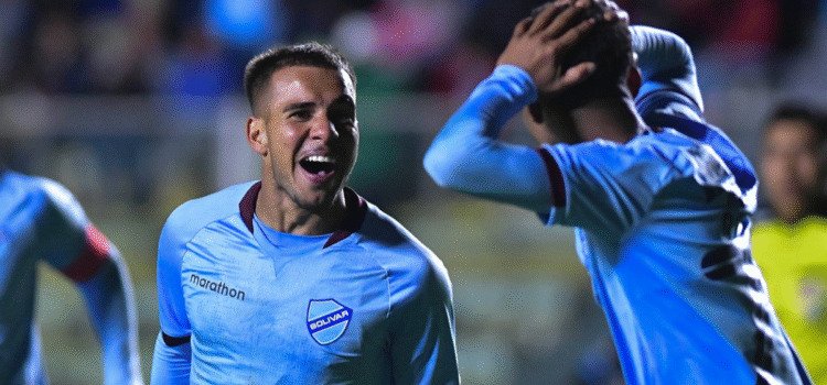 Bolívar gana a Blooming con goles decisivos de Robson Matheus en La Paz