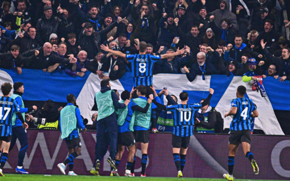 Atalanta remonta a Borussia Dortmund en Alemania y avanza a octavos de Champions