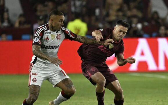 Flamengo busca remontar y Lanús sueña con la gloria en el Maracaná