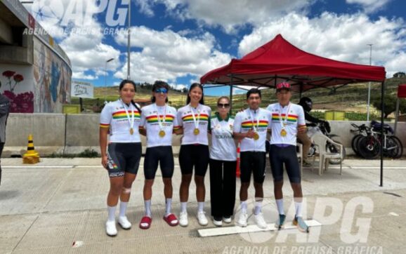 Moncada gana la prueba de fondo en el Torneo Nacional de Ruta en Bolivia