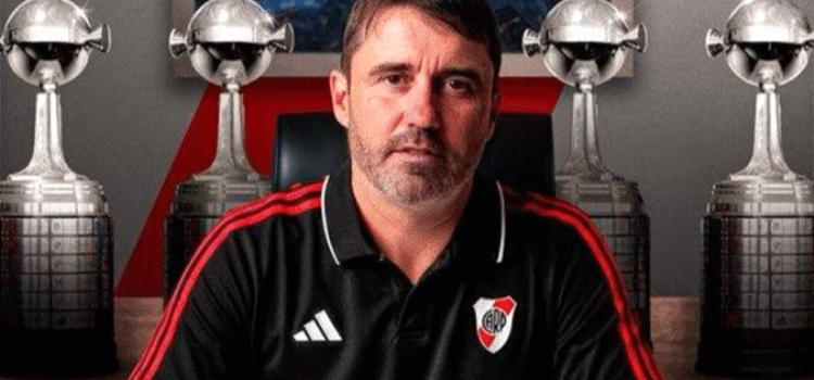 Eduardo Coudet asume como nuevo entrenador de River Plate en Buenos Aires