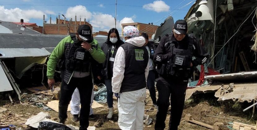 Tribunal envía a cárcel a dos sujetos por saqueos al avión accidentado en El Alto