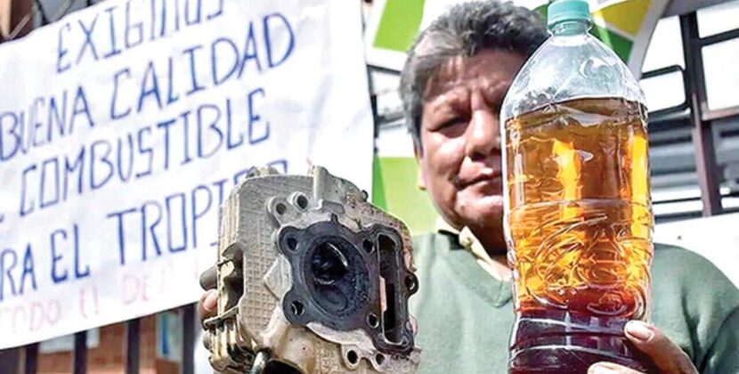Gobierno de Bolivia impulsa trámite para reclamos por gasolina desestabilizada en 2024