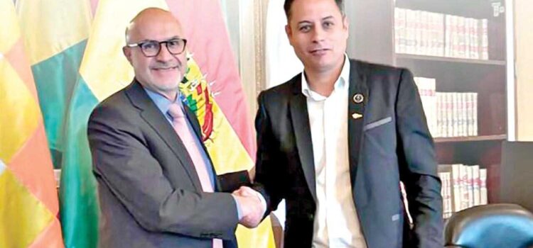 Lara y Lupo garantizan trabajo efectivo en Legislativo y Vicepresidencia de Bolivia