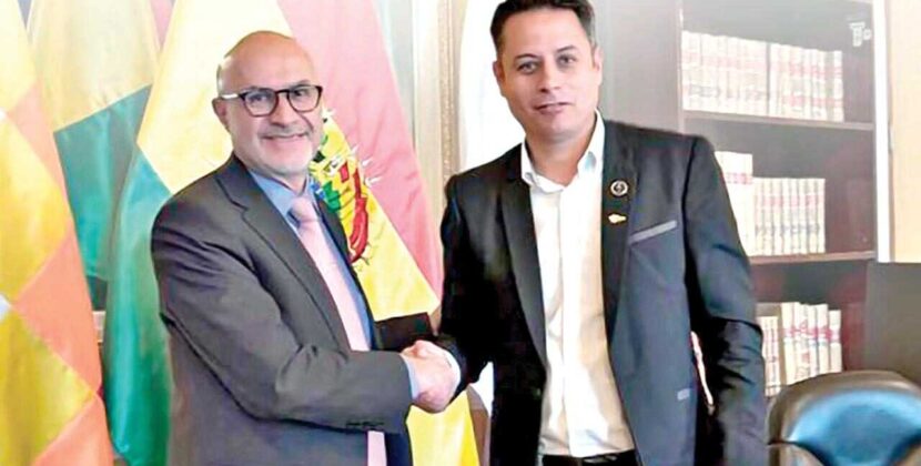 Lara y Lupo garantizan trabajo efectivo en Legislativo y Vicepresidencia de Bolivia