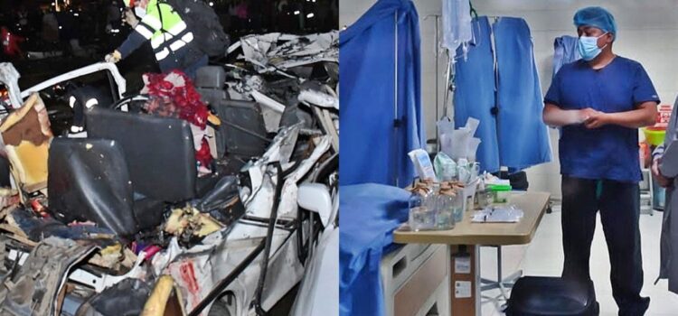 Rubén lucha por su vida tras accidente del Hércules en El Alto y conmueve a Bolivia