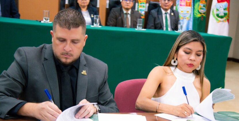 ABT y Tribunal Agroambiental firman acuerdo para fortalecer control de bosques en Bolivia