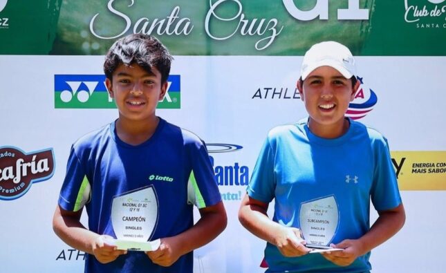 Cuatro tenistas bolivianos compiten en el torneo IMG Future Stars de Brasil