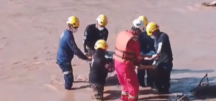 Hallan en río de La Paz cuerpo de mujer reportada como desaparecida